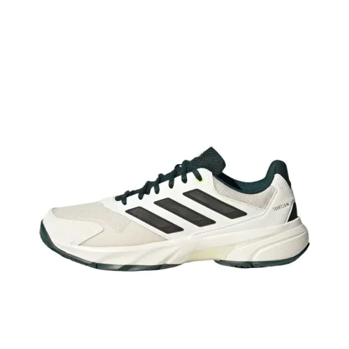 Adidas CourtJam Control 3 Low Топ Кроссовки для тенниса Мужские Серый Белый