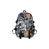 Синий Оранжевый Граффити