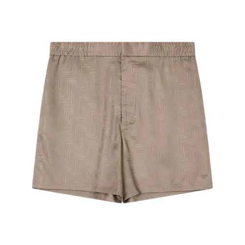 EMPORIO ARMANI Повседневные шорты Мужские Коричневые