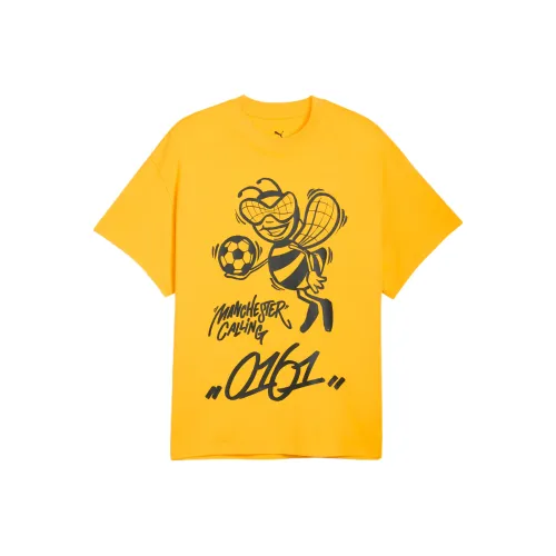 PUMA Желтые Мужские Футболки