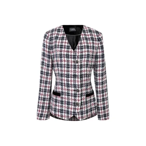 Куртки и пальто Karl Lagerfeld женские, красный, черный