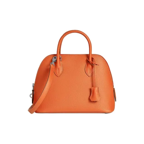 HERMES Bolide Epsom Телячья кожа Сумка через плечо Сумка Женская 93 Оранжевый Hermes