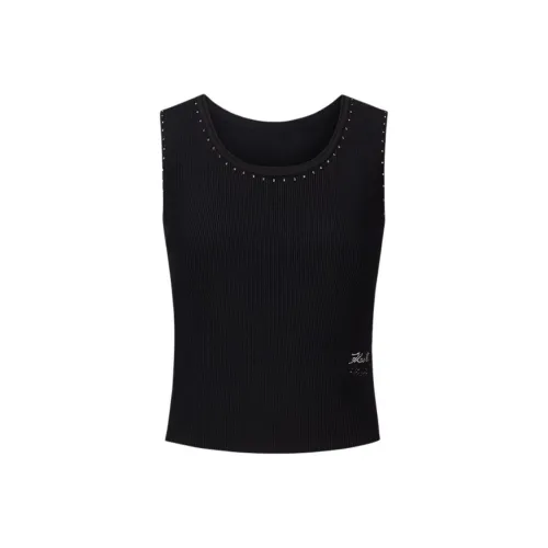 KARL LAGERFELD SS25 Майка Женская Черная