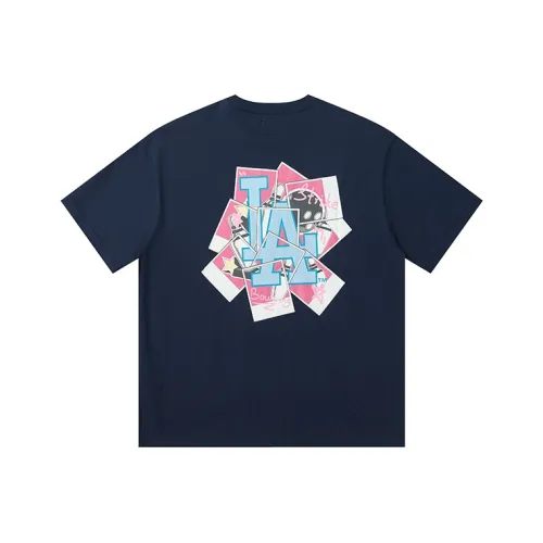 New Era T-Shirt Унисекс Темно-синий