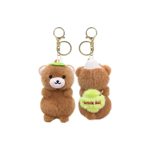 WANTONGLE Бейсбол Медведь Креативный Мультяшный Спортивный стиль Животные Trendy Versatile Мягкий Плюшевый Брелок Куклы