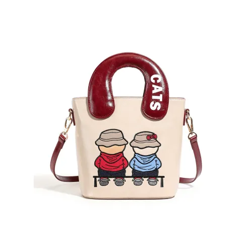 North Pack ПУ (полиуретан) ведрообразная сумка сумка через плечо женская многоцветная