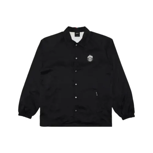 HUF совместный бренд Черные мужские куртки