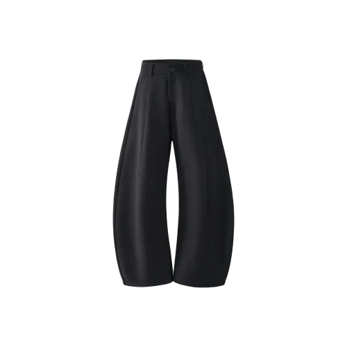 Wen Shan Черные Женские Повседневные Брюки