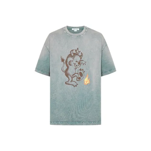 URBAN REVIVO T-рубашка мужская синяя