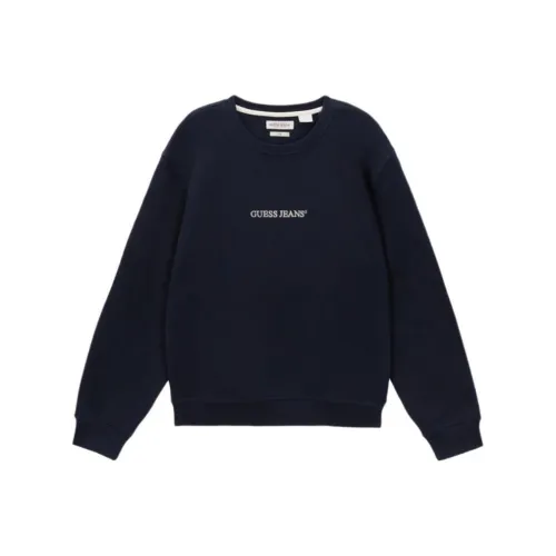 GUESS Морской Синий Мужская T-Рубашка