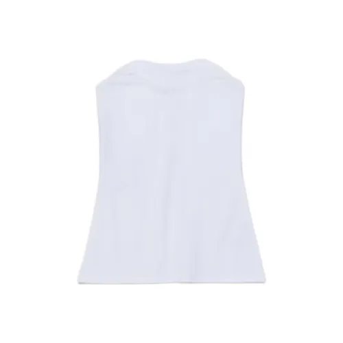 Paloma Шерсть Без бретелей Топ Женская Белая