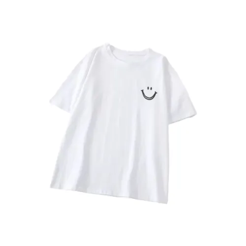 LANMOU 7802 Белый Женские T-рубашки