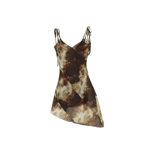 TSKIU Многоцветные Женские Слиплатья