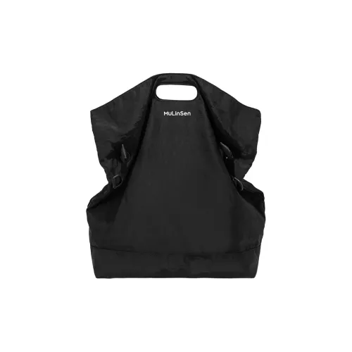 Mulinsen Полиэстер Портативная Сумка через плечо Сумка на плечо Стандартная Унисекс Черная