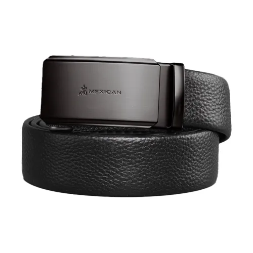 MEXICAN Ремни из коровьей кожи Мужской 3,5 см