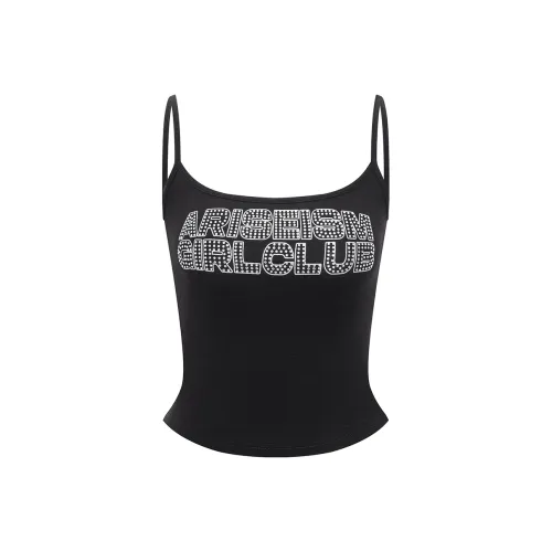 Ariseism Черные Женские Камисоли