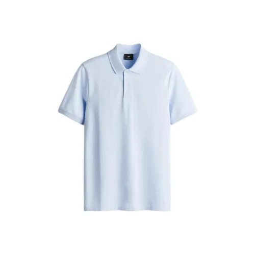 H&M Light Blue Men's Polo