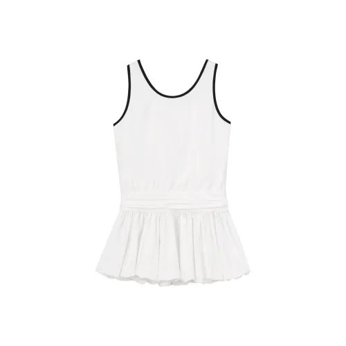 AYF Белые Женские Платья без рукавов