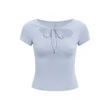 Кремово-голубой