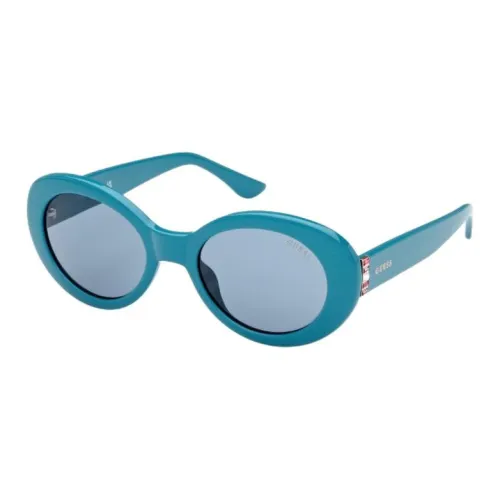 GUESS Injection OVAL SUNGLASSES Женские Синий