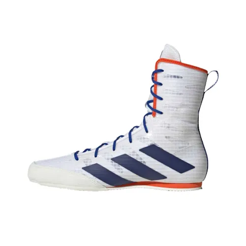 Adidas Box Hog 4 High Топ Кроссовки для тренировок Унисекс Облачный белый