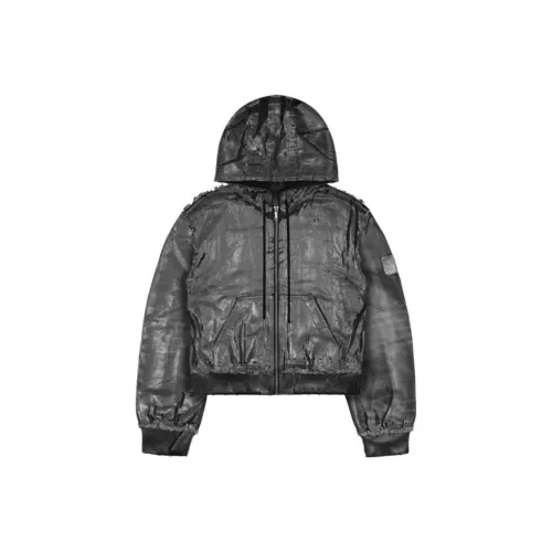 RACER WORLDWIDE Черная унисекс куртка