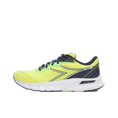 DIADORA Mythos Blushield Volo 2 Беговые кроссовки Низкий Топ Желтый Мужской