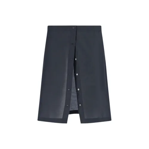 Paloma Шерсть Повседневная Короткая Юбка Женская Серого цвета