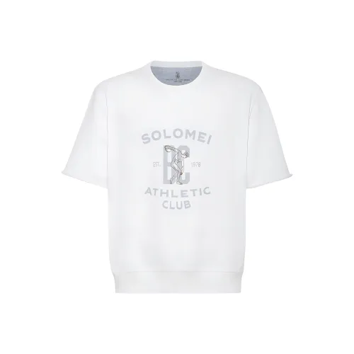 BRUNELLO CUCINELLI Белая Мужская Рубашка T