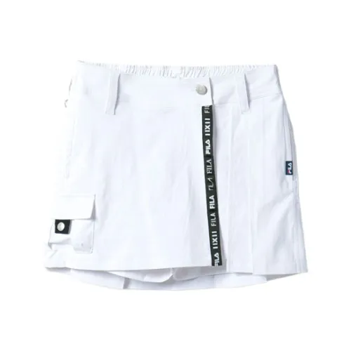 FILA Golf Series Белые Женские Спортивные Шорты