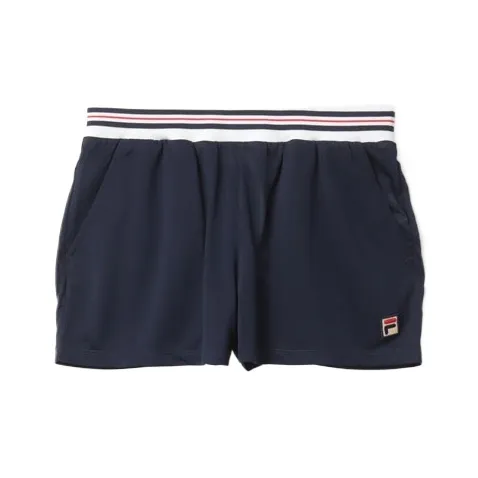 FILA Морской синий Женские спортивные шорты