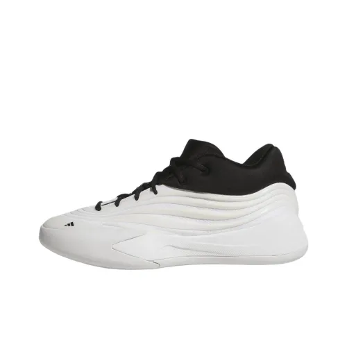 Adidas Slip-resistant Abrasion-resistant Low-top Basketball Shoes Men's Silver Black Adidas Противоскользящие Аbrasion-resistant Низкие Кеды Баскетбольные Мужские Серебряные Черные