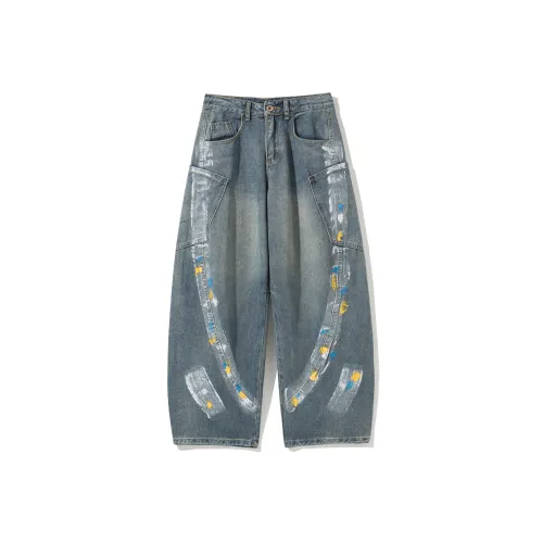 GEOFFREY B. SMALL Унисекс Джинсы