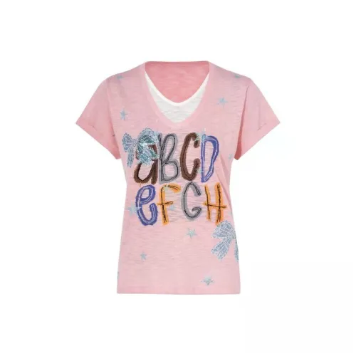 TCH Розовые Женские Рубашки T