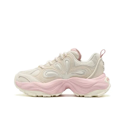 Палладий Low Топ Толстоподошвенные кроссовки Женские Белые Розовые