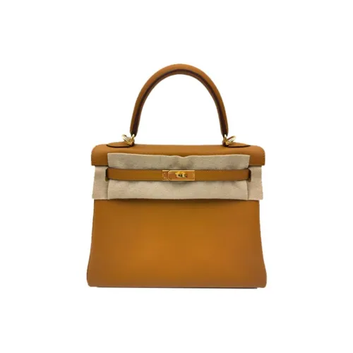 HERMES Kelly Swift Телячья кожа Сумка Kelly Сумка Обычный Женские Кунжут