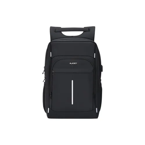 PLAYBOY Collaboration Oxford Backpack Large Men's Black