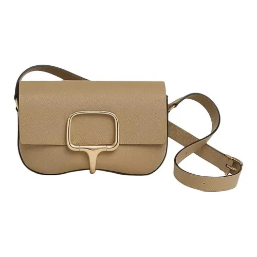 HERMES Della Cavalleria Epsom Телячья кожа Сумка через плечо Сумка на плечо Женская 1C Poussiere Земляной тон