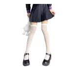 Комбинированная нить Core-Spun, длинный голеностоп, белый