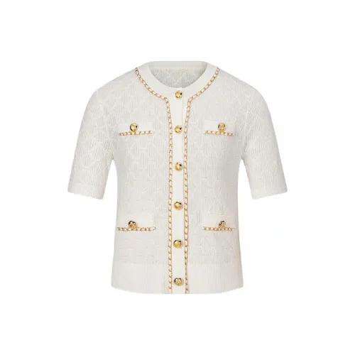 KARL LAGERFELD SS25 Трикотаж Женский Белый