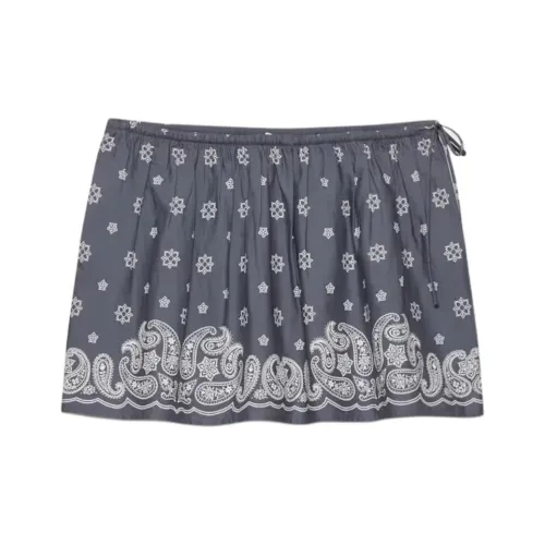 ARITZIA SS25 Little Moon Cyprus Poplin Юбка Повседневная Короткая Юбка Женская