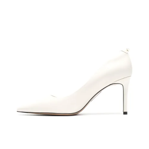 ONESWEEK Высокие каблуки 5 см Женские Мороженое Белый 2