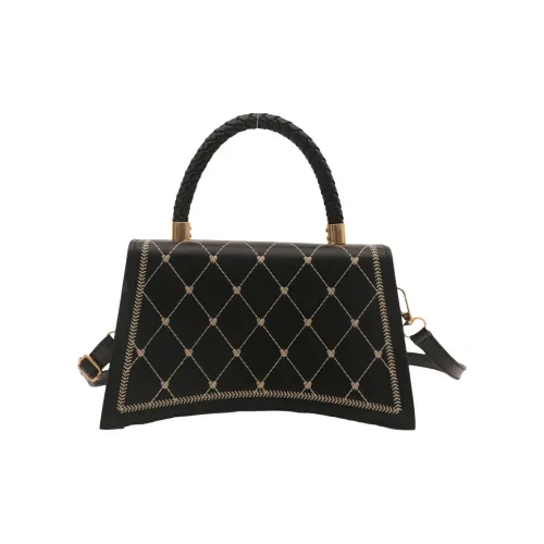 Boniu ПУ (полиуретан) Одно плечо Сумка Женская Черная