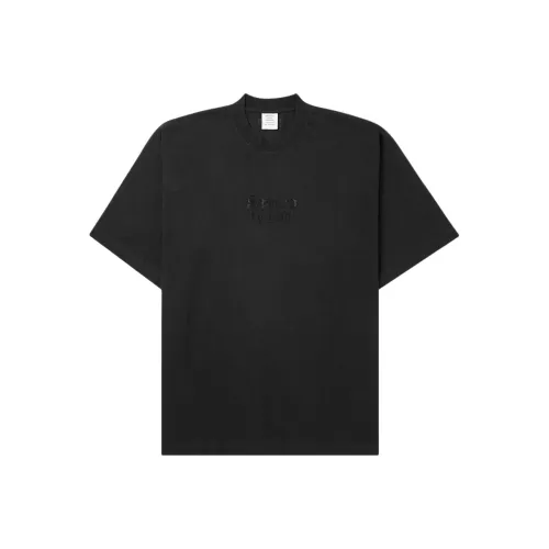 Balenciaga FW24 T-Shirt Regular Fit Unisex Black Баленсиага FW24 T-Рубашка Стандартный крой Унисекс Черный