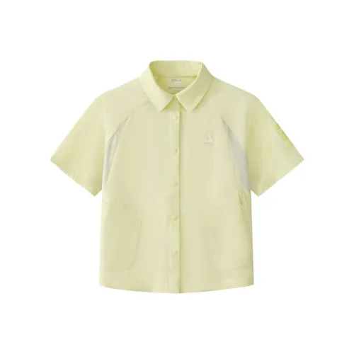 FILA KIDS Рубашка Утка Желтый Подростки