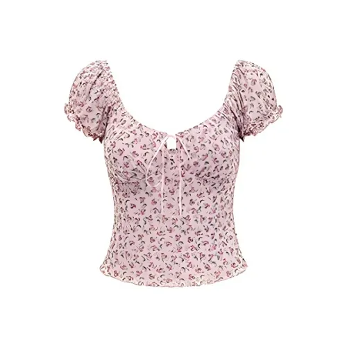 Nathania Рукав-буф Т-рубашка Женская