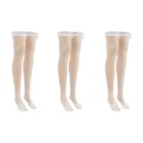 Белый, кружево, гороховый узор, 3 штуки