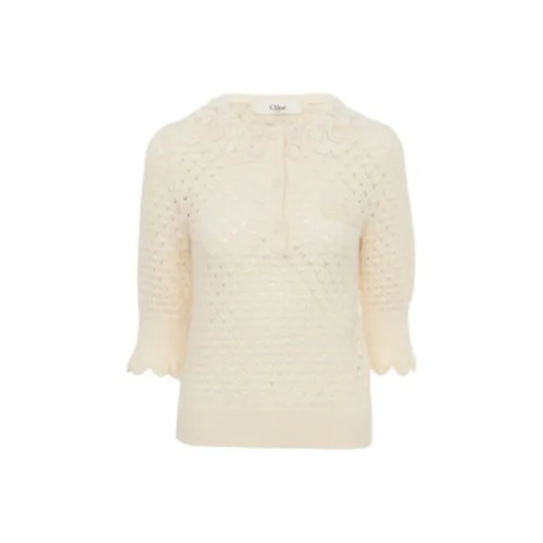 Chloé Белое Женское Поло