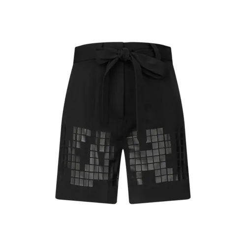 Шорты KARL LAGERFELD Повседневные Женские Черные