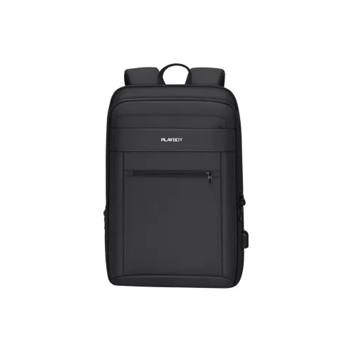 PLAYBOY Collaboration Oxford Backpack Large Men's Black